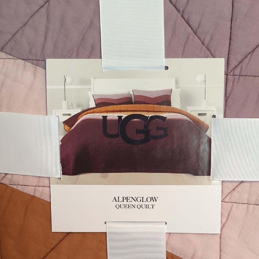 UGG Alpenglow Quilt in Mauve and Rust Tones
